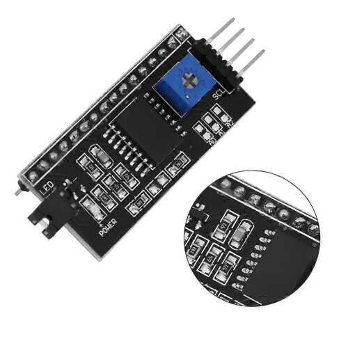 LCD1602 Adapter Board IIC/I2C Interface 5V Converter Module for 1602 LCD 1