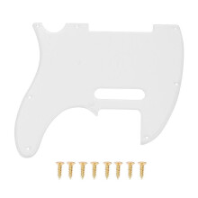 8 Holes Transparent Acrylic Pickguard with Screws for Telecaster TL Style Electric Guitar