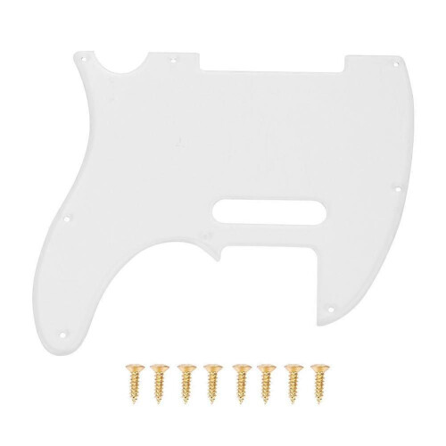 8 οπών διαφανές ακρυλικό pickguard με βίδες για ηλεκτρική κιθάρα Telecaster TL Style