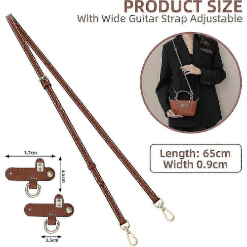 Adjustable Shoulder Straps for Longchamp Bags with 2 Strap Adapters Included 1