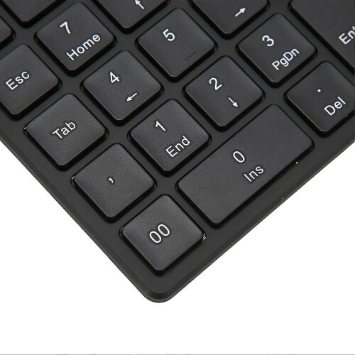 27 Keys Wireless Bluetooth Numeric Keypad Black Fast Data Transfer Gaming Keyboard Support Hot Keys for Laptop Tablet 1