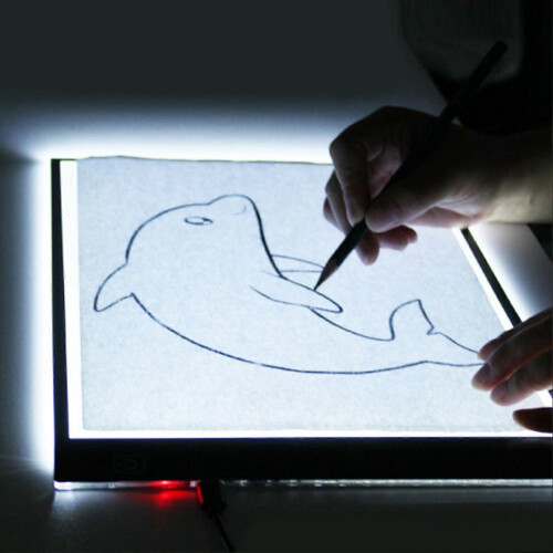 Πλακέτα αντιγραφής LED USB A5 3 επιπέδων ρύθμισης φωτεινότη 2