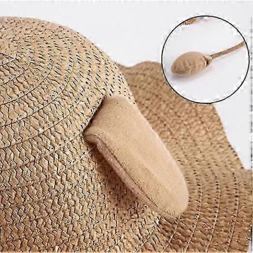 Καπέλο Bucket Bucket για παιδιά με κινητά αυτιά, υφαντό σκουφάκι ηλίου 2