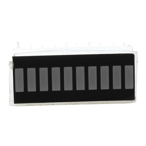 10 Segment Red LED Bar- Display 2