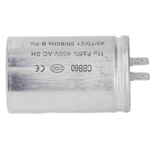 11µF Motor Start Capacitor High Insulation Resistance Generator Start Capacitor 450VAC 1