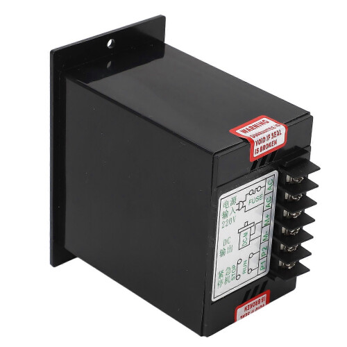 DC Motor Speed Controller Input 220VAC Output 180VDC Forward Reverse Electric Motor Speed Regulator 400W 1