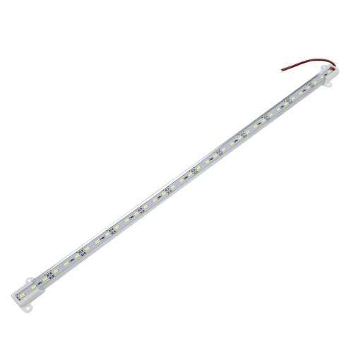 3x 50cm 12V 36 LED 5050 SMD Σκληρή Λωρίδα Μπάρας Αλουμινίου Άκαμπτη Λευκή 1