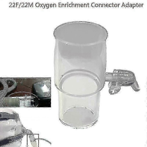 1pcs CPAP Oxygen Blend Adapter for CPAP Oxygen Enrichment Connector Cap 1