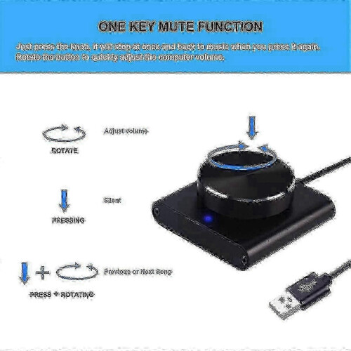Κουμπί ελέγχου έντασης ήχου USB - Ψηφιακός ρυθμιστής ηχε 1