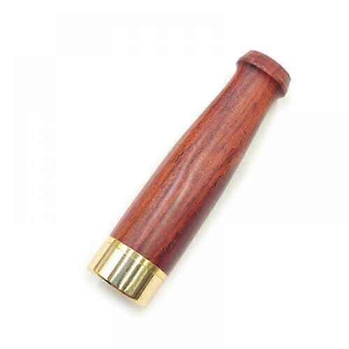 Reusable 4-Piece Wooden Cigarette Holder Set with Metal Interface 1