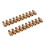 20 pcs PC PCB Mainboard Spacer Hexagonal Brass M3 * 5 + 4 mm 3