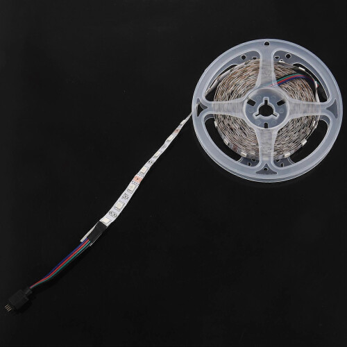 3X RGB 300 5050 LED Εύκαμπτη Λωρίδα Φωτός Μη Αδιάβροχη DC12V 5M 2