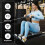 2-Pack Adjustable Rowing Machine Foot Straps, Replacement Fitness Straps for Rowing Machines 4