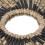Χειροποίητος καθρέφτης τοίχου από φύκια, στρογγυλός δ 2