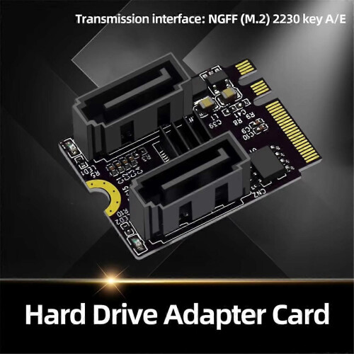 5PCS M2 to SATA3.0 Expansion Card Adapter Without Driver Installation 1