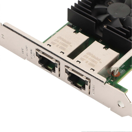 Κάρτα δικτύου 10GbE, διπλή θύρα RJ45, προσαρμογέας δικτύου 10 Gi 2