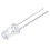 5mm Dia Clear Round Head Blue Light Emitting Diodes LED 50 Pcs 3