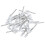 5mm Dia Clear Round Head Blue Light Emitting Diodes LED 50 Pcs 4