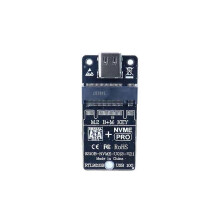 M.2 SSD-Gehäuse RTL9210B Adapterplatine Dual-Protokoll NVMe/NGFF Externer Festplattenadapter 10 Gbit/s