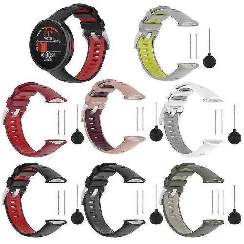 Silicone Watch Band for Polar Vantage V2 - Durable Waterproof Replacement Strap 2