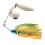 4-teiliges Set künstlicher Angelköder, Spinnerbait-Hartmetallköder für Hecht, Zander und Barsch 4