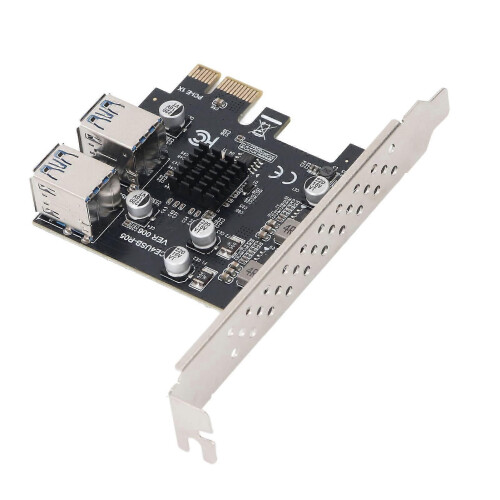 Προσαρμογέας PCI E 1x σε 4 υποδοχές USB 3.0, Κάρτα επέκτασης USB 2