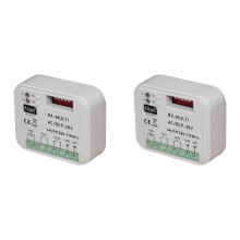 2X Smart WiFi Universal Multi-Frequency Receiver Switch Remote Relay Tuya Garage Door Home Automation Tuya WIFI DC9-30V