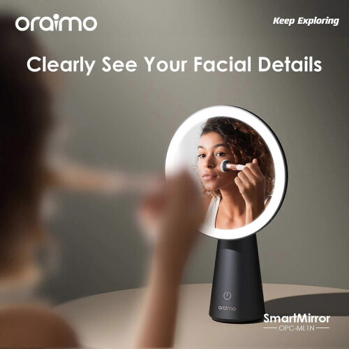 Oraimo OPC-ML1N Smart Mirror High Texture Smart Desktop Makeup Mirror with Light 2
