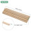 Wood Square Dowel Rods, Hardwood Square Dowel Sticks 120 Pack 2