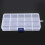 3X Electronic Components 15 Slots Detachable Plastic Cases Boxes 3