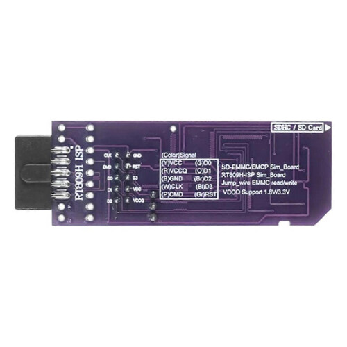 BGA153 Simple Board BGA169 SD-EMMC 8bit 1.8V Free Read and Write Board 1