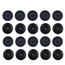 20 PCS Safetys Belt Clip Buckle Car Seatbelt Stop Button Safety Adjuster Fastener Retainer the Rivet Accessories