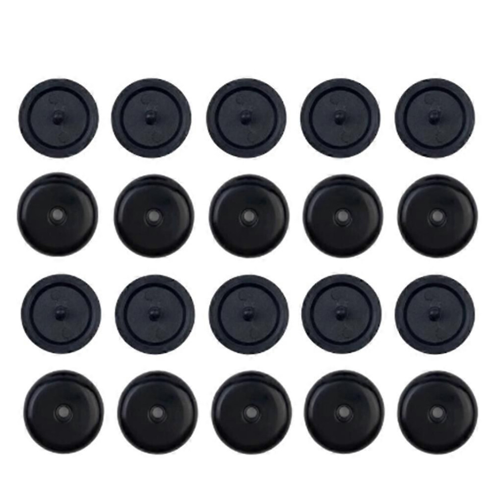 20 Pcs Safetys Belt Clip Buckle Car Seatbelt Stop Button Safety Adjuster Fastener Retainer The Rivet Accessories 9409192939838