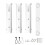 Fishing rod racks holders fishing rod socket white 1