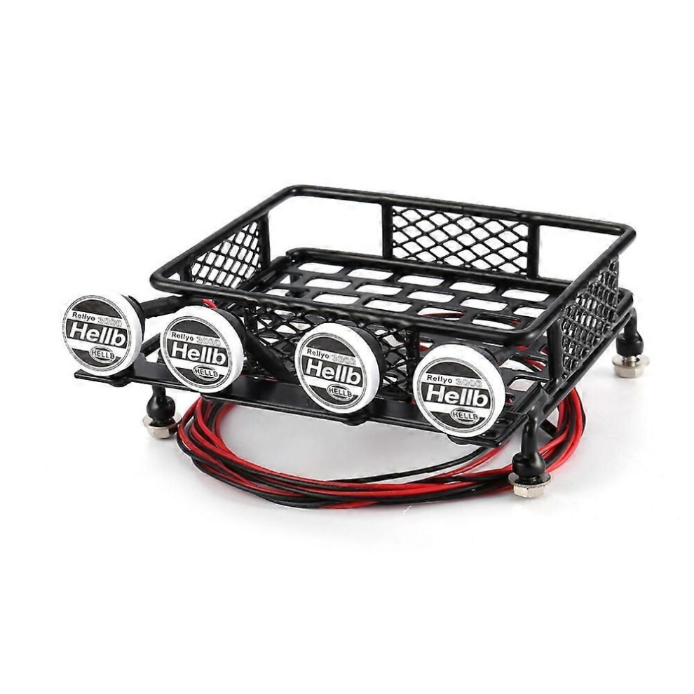 Metal 115X107mm Luggage Carrier Roof Rack With Spotlights 9409192949660