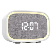100HZ-20KHZ White Noise Bluetooth Speaker Mini Wireless Indoor Speaker Sleep Aid Device with Night Light for Bedroom