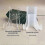 3 Pack Clear Plate Stands - Sturdy & Stable Display Easels for Tea Cake Showcasing - Jz 4