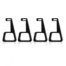 4Pcs Game Console Horizontal Holder Bracket Cooling Feet for Sony PS4 Game Console