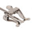 Silver marching music stand, fine workmanship, lightweight and portable, iron, type A 2