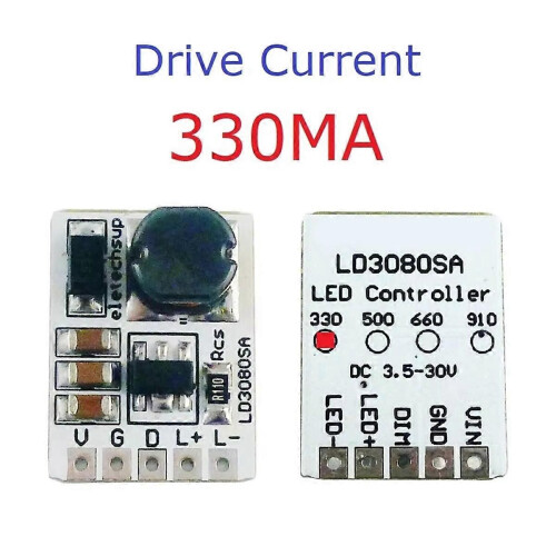 LD3080SA 20W DC 3.5-30V Step-Down HB LED Driver Module DC-DC Buck Constant Current Module for Flash 1