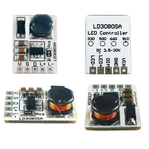 LD3080SA 20W DC 3.5-30V Step-Down HB LED Driver Module DC-DC Buck Constant Current Module for Flash 2