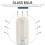 2x Λαμπτήρας LED E14 3W για απορροφητήρα, θερμό λευκό 3