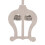 Silver marching music stand, fine workmanship, lightweight and portable, iron, type A 3