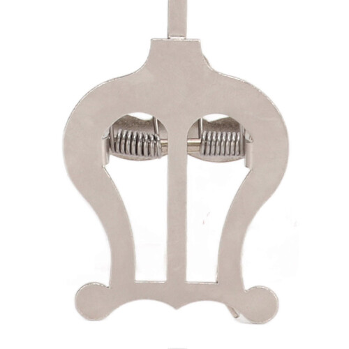 Silver marching music stand, fine workmanship, lightweight and portable, iron, type A 2