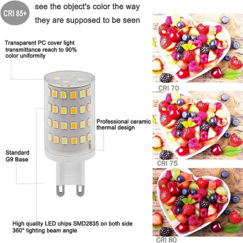 Λάμπα LED G9 Tuya WiFi με δυνατότητα ρύθμισης φωτισμού, έξυπνο φω 2