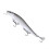 1 Stück künstlicher Angelköder, langer Schwanz, naturgetreuer Köderfisch, Fischzubehör (A) 2