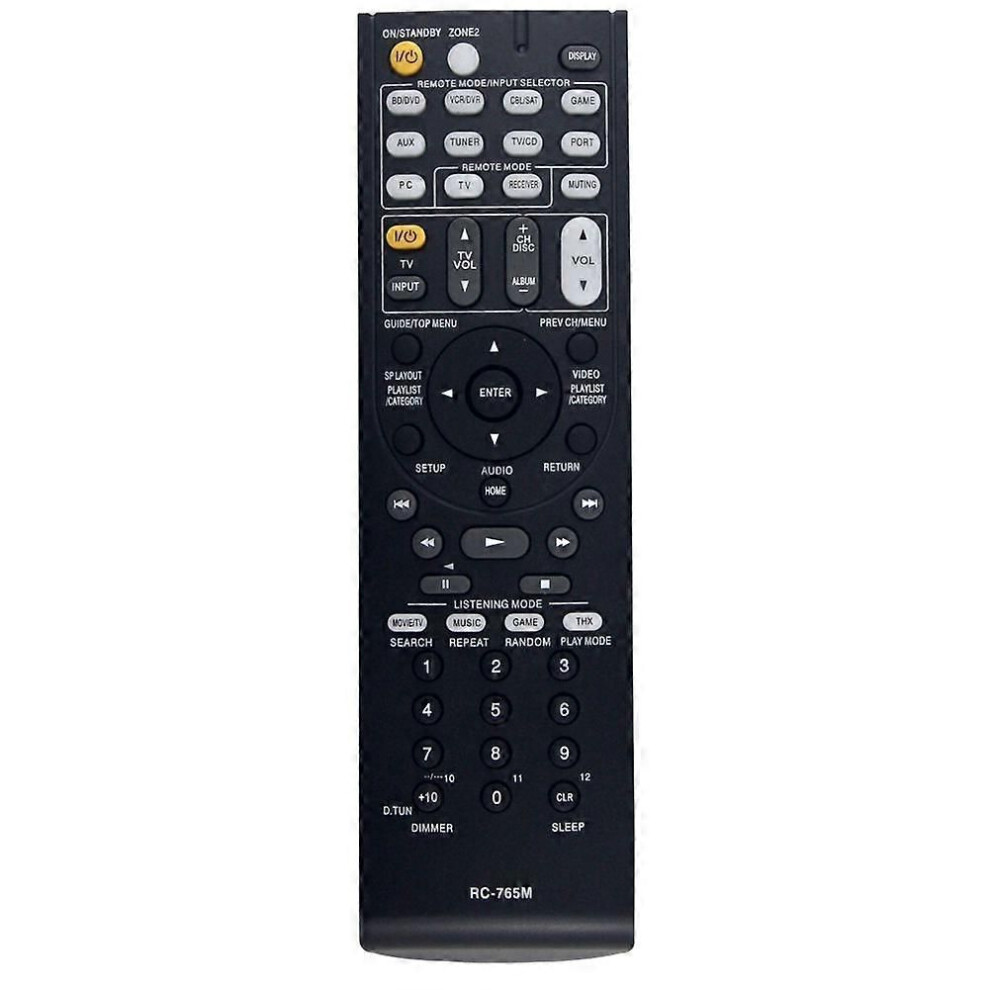 Replace Rc-765M Remote Control For Onkyo Rc-765M Av Receiver Remote Control 9409192886217