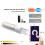 Λάμπα LED G9 6W Tuya WiFi με δυνατότητα ρύθμισης φωτισμού, έξυπνο φ 2