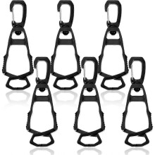 6 PCS Glove Clips for Work Glove Holders, Bite Gloves Holder Clip for Duty Belt and Pants Prevent Loss and Free Hands