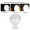 LED Makeup Light Bulb Adjustable Light Colors Rechargeable Suction Type Makeup Light BulbWhite 3